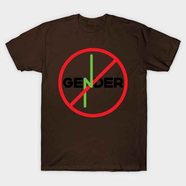 No more gender T-Shirt by Yourmung